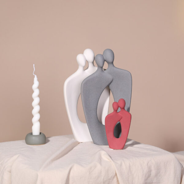 Home Creative Minimalistic Abstraction Couple Decoration - Image 3