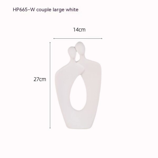 Home Creative Minimalistic Abstraction Couple Decoration - Image 7