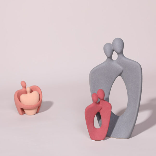Home Creative Minimalistic Abstraction Couple Decoration - Image 4