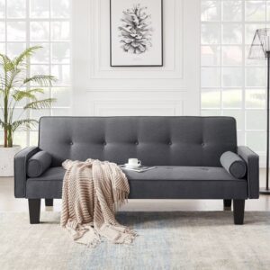Fabric Sofa, With Pillows